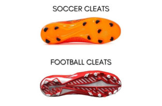 Soccer Cleats vs Football Cleats