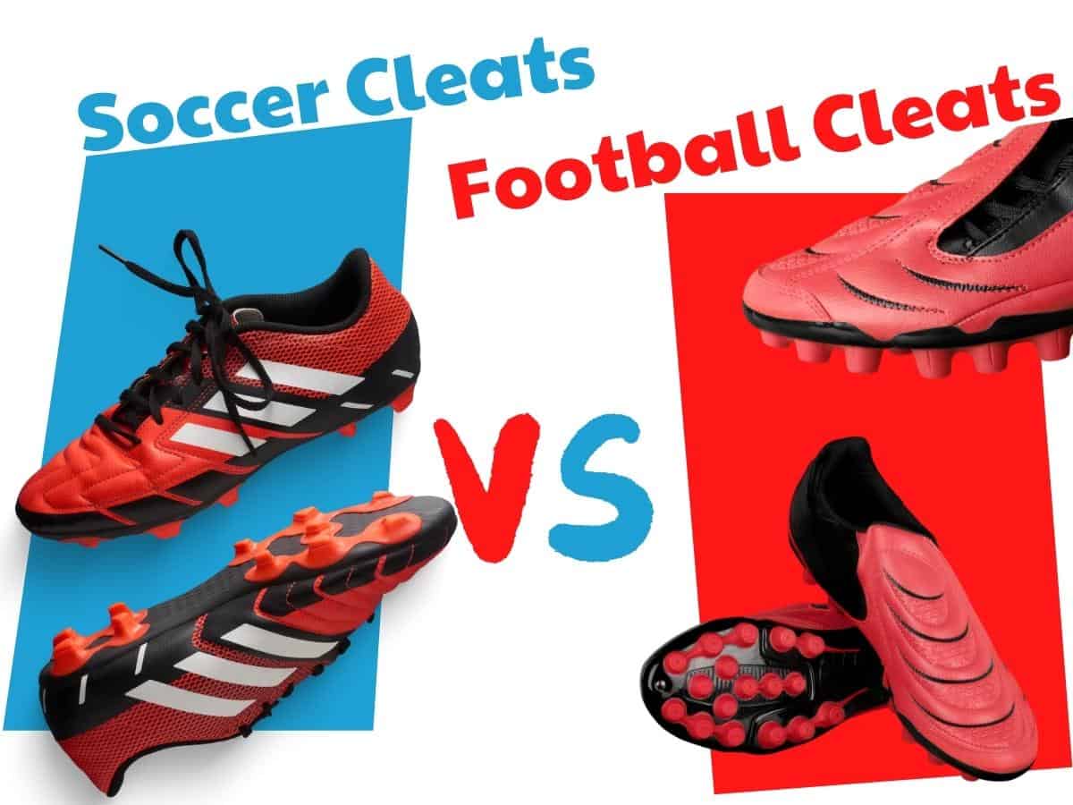 Soccer Cleats vs Football Cleats Difference