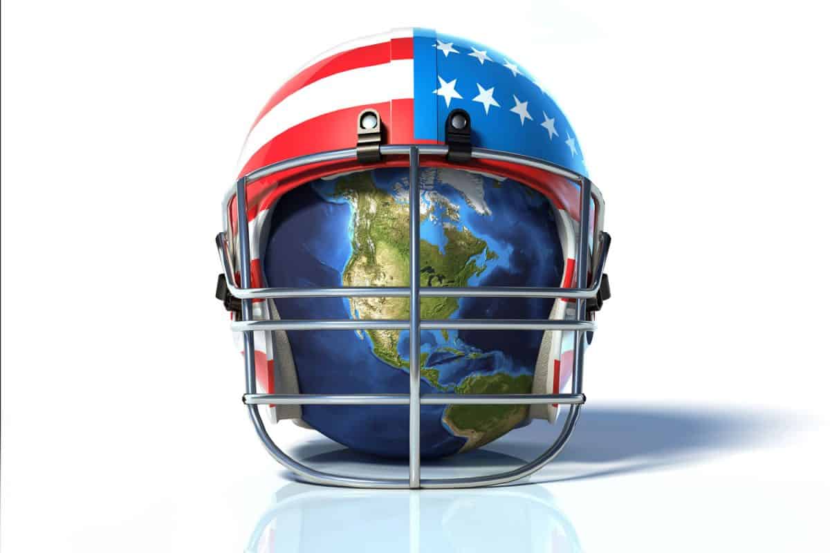 United States Football Helmet