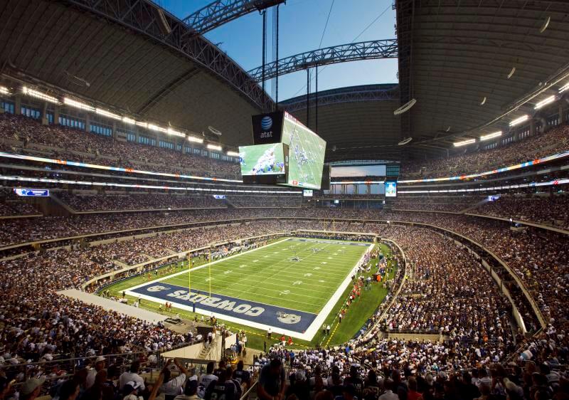 Largest NFL Stadiums